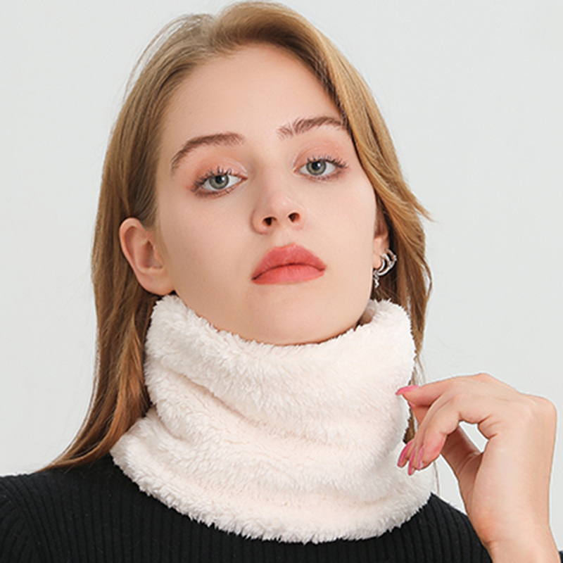 Muffler Men Wool - Cashmere Warm Collor Ring Winter Scarf