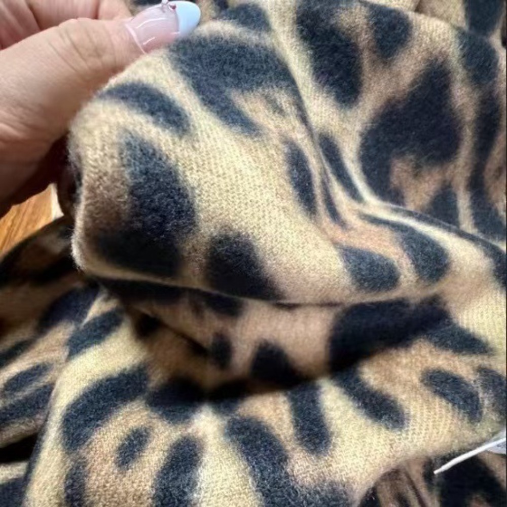 190*70CM Design Leopard Scarf  - đánh giá và giá Woven Scarf Blanket
