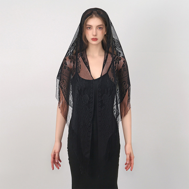 New Embroidery Lace Scarf Shaw - đánh giá và giá Stole Wedding Shawl