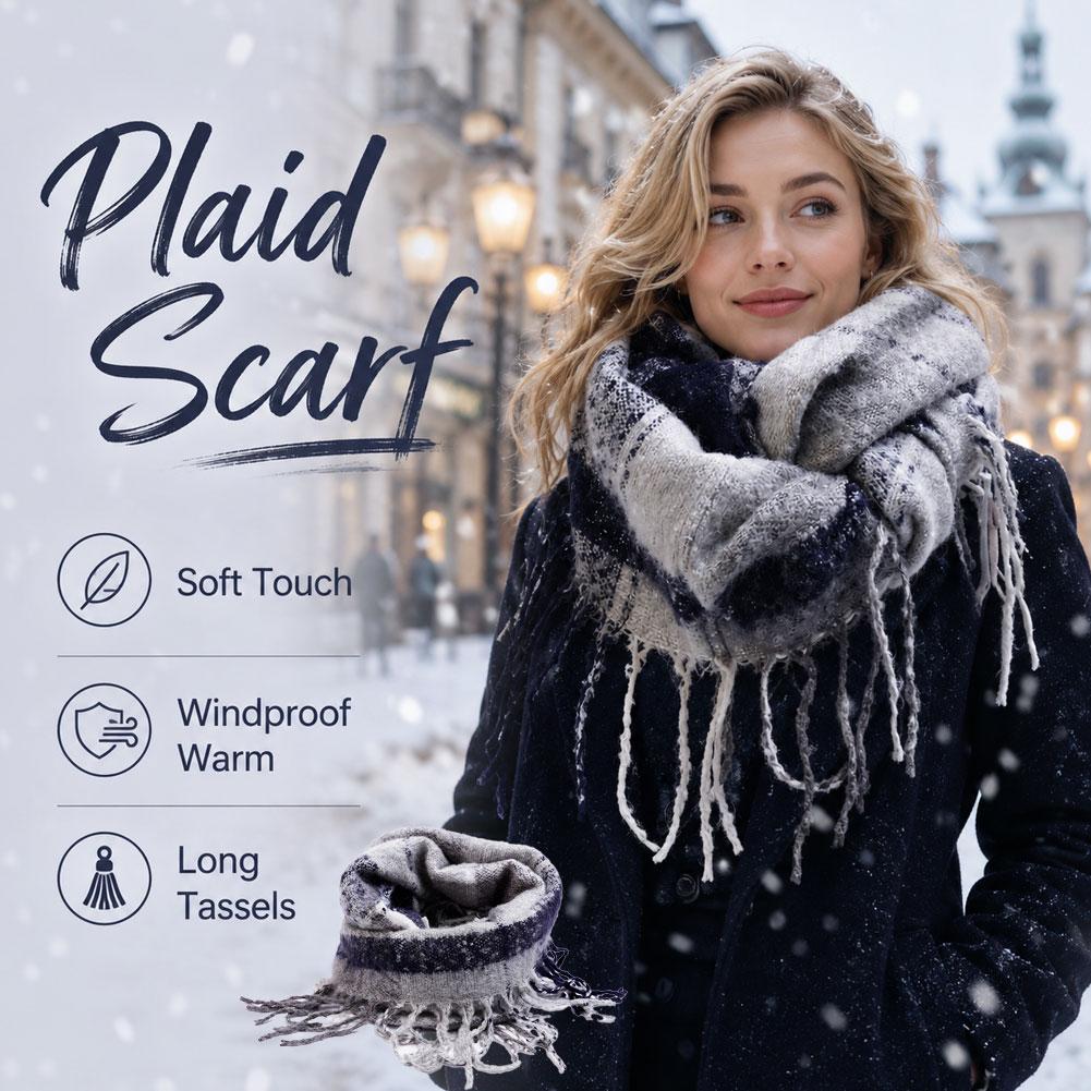 Thickened Scarf Soft Tassel Sh - đánh giá và giá Pashmina Wrap Large