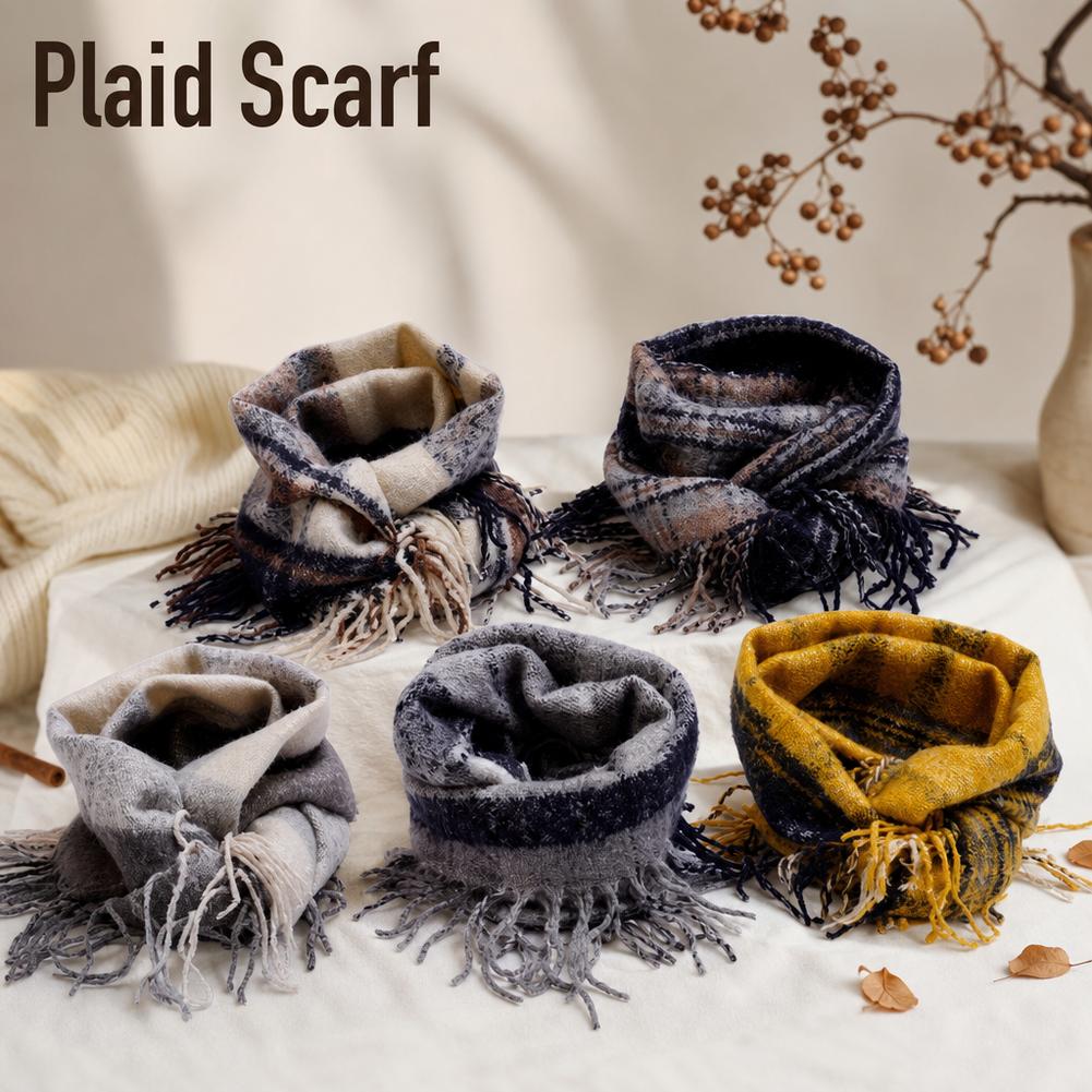 Thickened Scarf Soft Tassel Sh - đánh giá và giá Pashmina Wrap Large