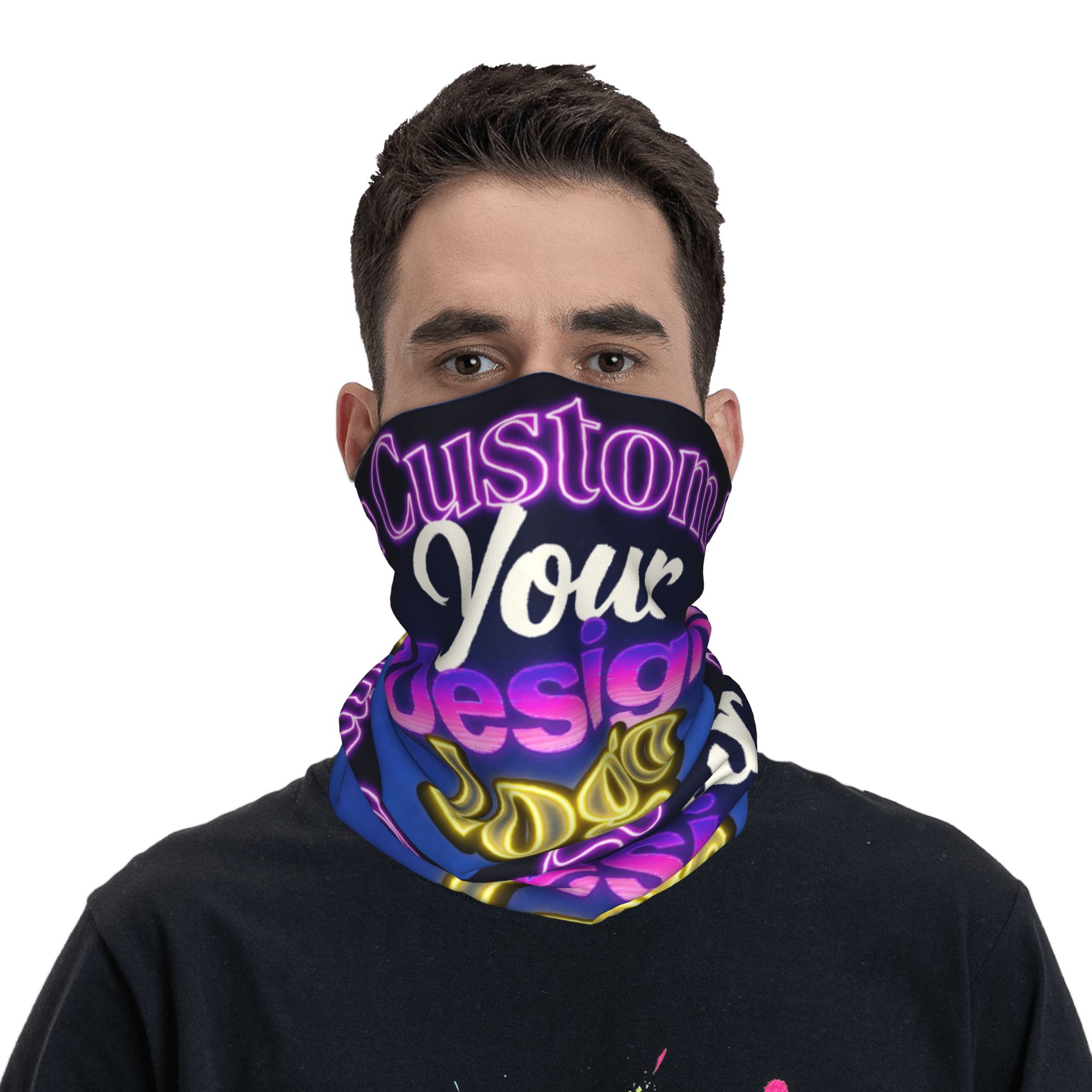 Custom Custom Your Design Logo - đánh giá và giá Neck Warmer Tube
