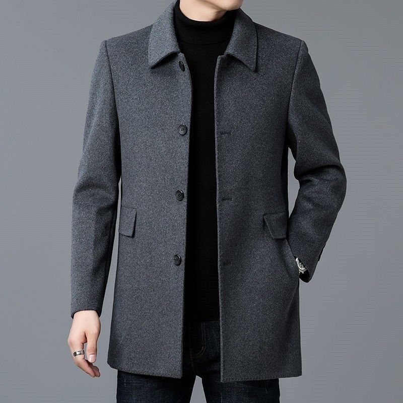 Wool Blend Coat White Mans Sha - đánh giá và giá Muffler Men Wool
