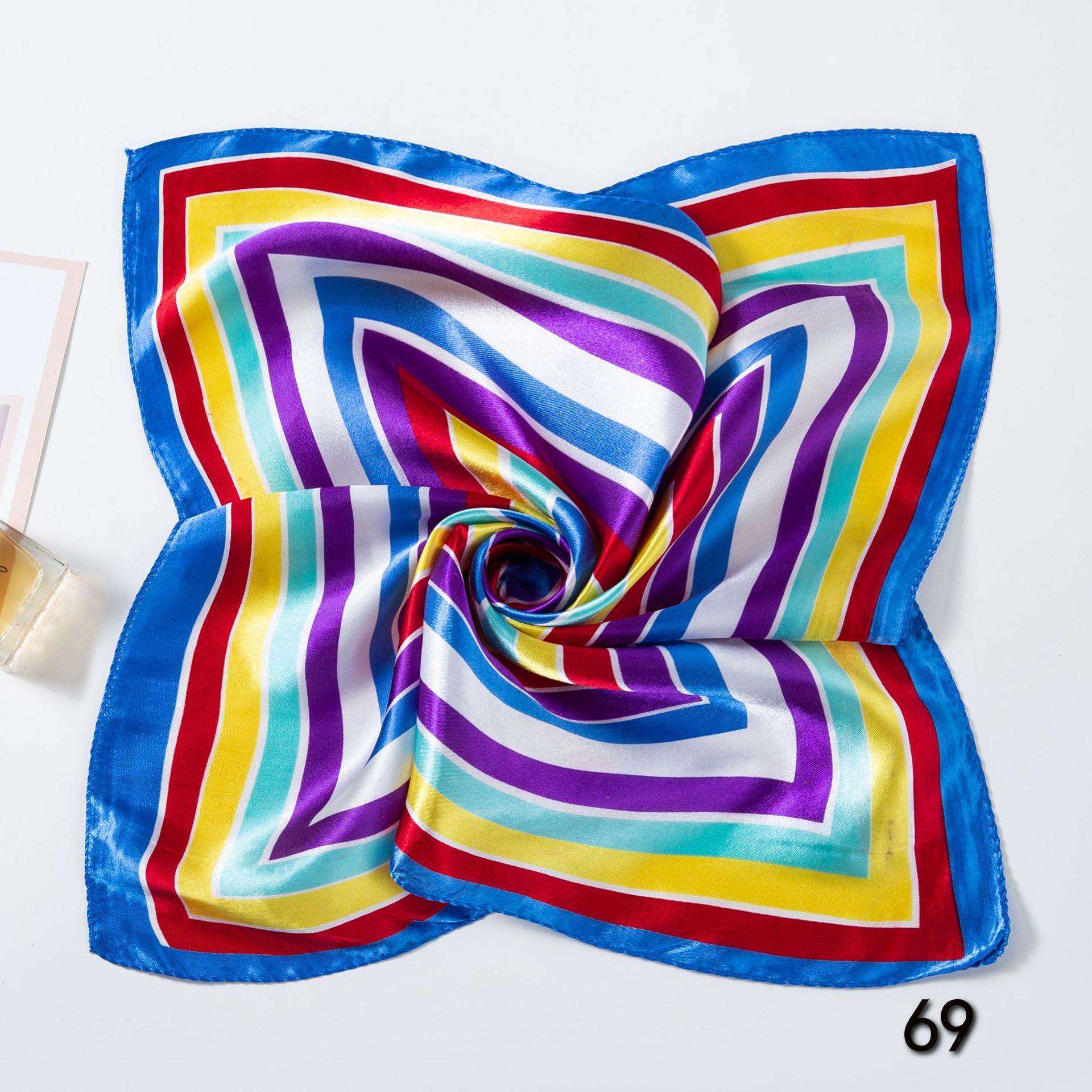50*50cm Square Silk Scarves Sc - đánh giá và giá Silk Neck Scarf